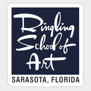 Original Ringling School of Art Logo Sticker